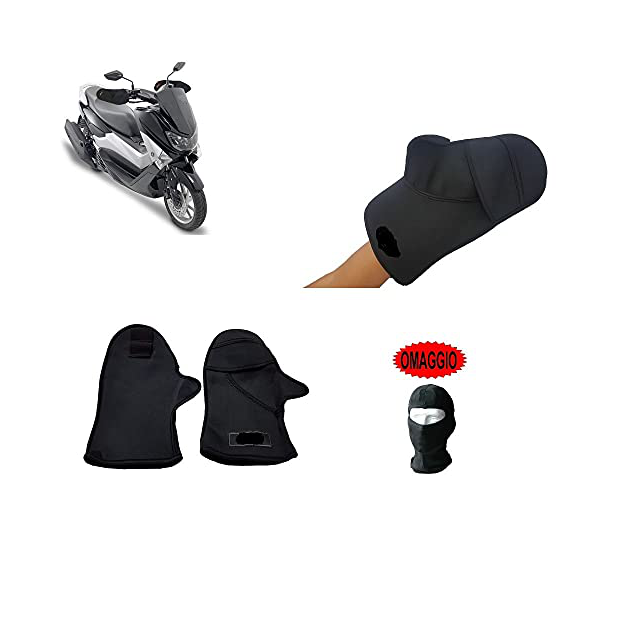 Givi TM418 - Cubremanos impermeable universal para moto y scooter para  manillares sin paramanos negro